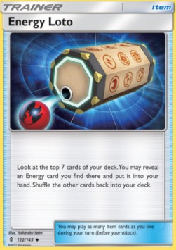 Energy Loto - Guardians Rising (Uncommon) [GRI-122]