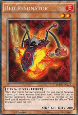 Red Resonator - Duelist Pack: Dimensional Guardians (Rare) [DPDG-024]