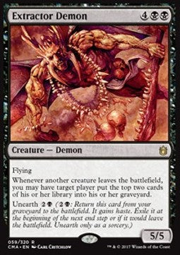 Extractor Demon - Commander Anthology (Rare) [CMA-59]