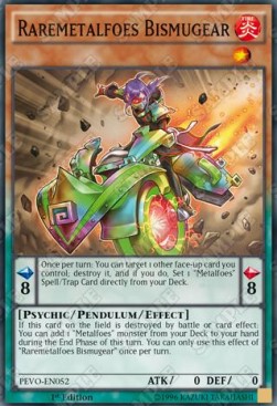 Raremetalfoes Bismugear - Pendulum Evolution (Super Rare) [PEVO-052]