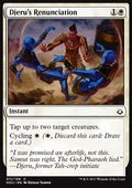 Djeru's Renunciation - Hour of Devastation (Common) [HOU-11]