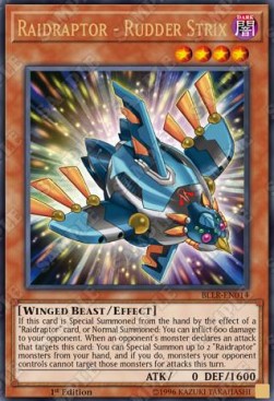 Raidraptor - Rudder Strix - Battles of Legend: Light's Revenge (Ultra Rare) [BLLR-014]
