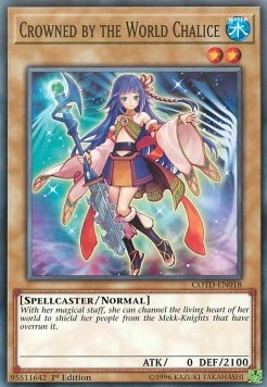 Crowned by the World Chalice - Code of the Duelist (Common) [COTD-018]