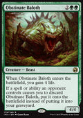 Obstinate Baloth - Iconic Masters (Rare) [IMA-179]