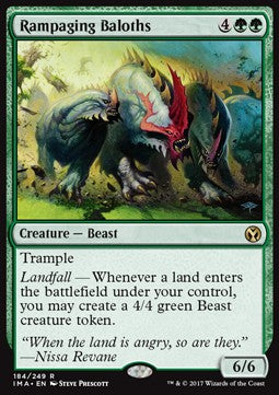 Rampaging Baloths - Iconic Masters (Rare) [IMA-184]