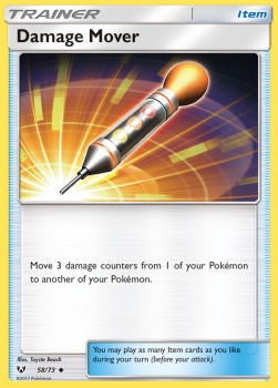 Damage Mover - Shining Legends (Uncommon) [SLG-58]