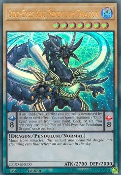 Odd-Eyes Arc Pendulum Dragon - Legendary Dragon Decks (Ultra Rare) [LEDD-C00]