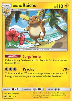 Alolan Raichu