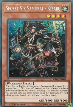 Secret Six Samurai - Kizaru - Spirit Warriors (Secret Rare) [SPWA-005]