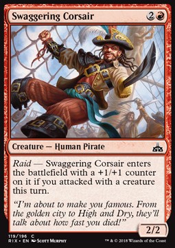 Swaggering Corsair - Rivals of Ixalan (Common) [RIX-119]
