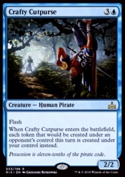 Crafty Cutpurse - Rivals of Ixalan (Rare) [RIX-33]