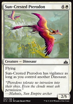 Sun-Crested Pterodon - Rivals of Ixalan (Common) [RIX-27]
