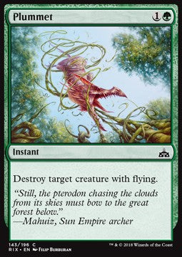 Plummet - Rivals of Ixalan (Common) [RIX-143]