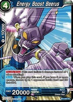 Energy Boost Beerus - Galactic Battle (Uncommon) [BT1-042]