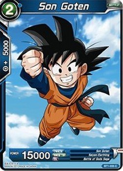 Son Goten (V.1 - Common) - Galactic Battle (Common) [BT1-035]