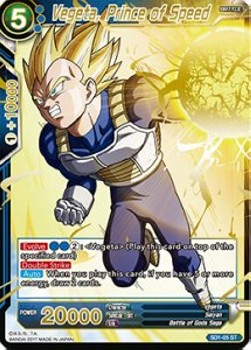 Vegeta, Prince of Speed - Starter Deck: The Awakening (Starter Rare) [SD1-05]