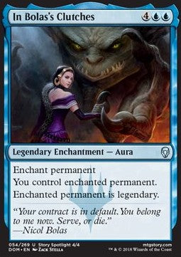 In Bolas's Clutches - Dominaria (Uncommon) [DOM-54]