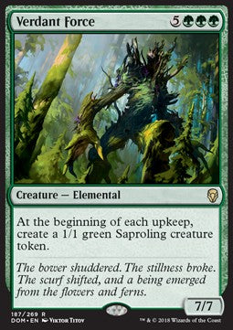 Verdant Force - Dominaria (Rare) [DOM-187]
