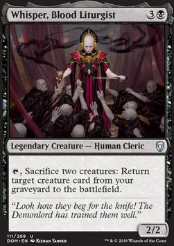 Whisper, Blood Liturgist - Dominaria (Uncommon) [DOM-111]