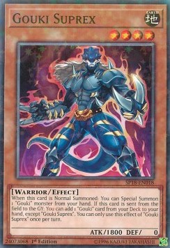 Gouki Suprex (V.2 - Starfoil Rare) - Star Pack VRAINS (Starfoil Rare) [SP18-018]