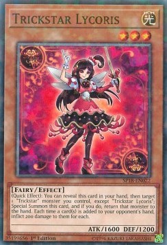 Trickstar Lycoris (V.2 - Starfoil Rare) - Star Pack VRAINS (Starfoil Rare) [SP18-022]