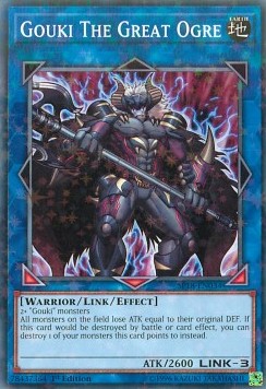 Gouki The Great Ogre (V.2 - Starfoil Rare) - Star Pack VRAINS (Starfoil Rare) [SP18-034]