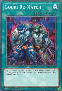 Gouki Re-Match (V.2 - Starfoil Rare) - Star Pack VRAINS (Starfoil Rare) [SP18-039]