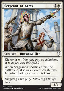 Sergeant-at-Arms - Dominaria (Common) [DOM-32]