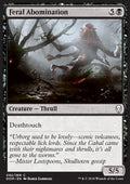 Feral Abomination - Dominaria (Common) [DOM-92]