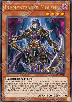 Elementsaber Molehu - Flames of Destruction (Ultra Rare) [FLOD-024]