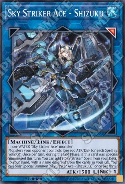 Sky Striker Ace - Shizuku - Dark Saviors (Super Rare) [DASA-028]