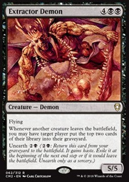 Extractor Demon - Commander Anthology II (Rare) [CM2-62]