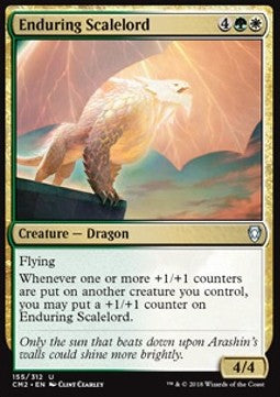 Enduring Scalelord - Commander Anthology II (Uncommon) [CM2-155]
