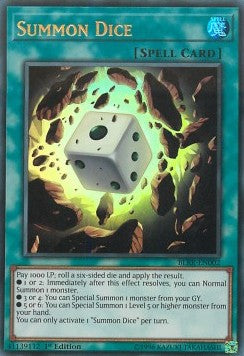 Summon Dice - Battles of Legend: Relentless Revenge (Ultra Rare) [BLRR-002]