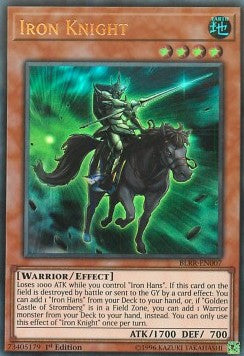 Iron Knight - Battles of Legend: Relentless Revenge (Ultra Rare) [BLRR-007]