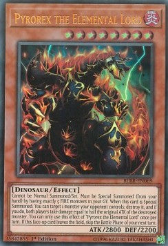 Pyrorex the Elemental Lord - Battles of Legend: Relentless Revenge (Ultra Rare) [BLRR-069]