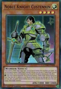 Noble Knight Custennin - Cybernetic Horizon (Super Rare) [CYHO-088]