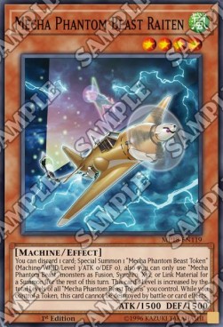 Mecha Phantom Beast Raiten - 2018 Mega-Tin Mega Pack (Common) [MP18-119]