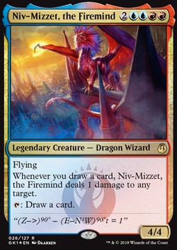 Niv-Mizzet, the Firemind - Guilds of Ravnica: Guild Kits (Rare) [GK1-26]