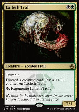 Lotleth Troll - Guilds of Ravnica: Guild Kits (Rare) [GK1-67]