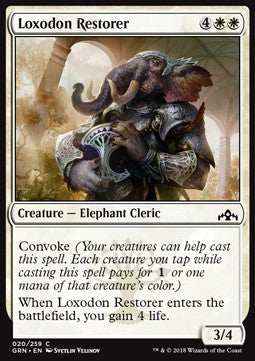 Loxodon Restorer - Guilds of Ravnica (Common) [GRN-20]