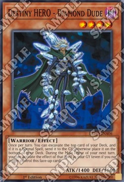 Destiny HERO - Diamond Dude - Legendary Hero Decks (Common) [LEHD-A06]