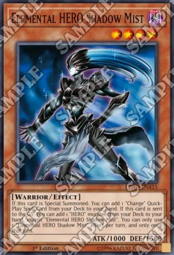 Elemental HERO Shadow Mist - Legendary Hero Decks (Common) [LEHD-A15]