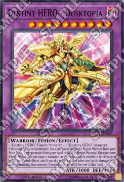Destiny HERO - Dusktopia - Legendary Hero Decks (Common) [LEHD-A32]