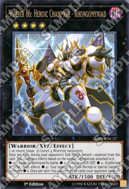 Number 86: Heroic Champion - Rhongomyniad - Legendary Hero Decks (Ultra Rare) [LEHD-C37]