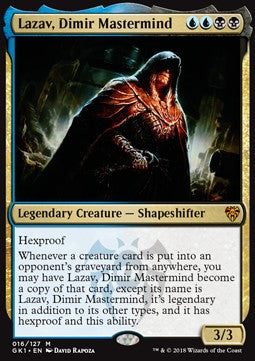 Lazav, Dimir Mastermind - Guilds of Ravnica: Guild Kits (Mythic) [GK1-16]