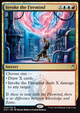 Invoke the Firemind - Guilds of Ravnica: Guild Kits (Rare) [GK1-40]