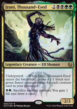Izoni, Thousand-Eyed - Guilds of Ravnica: Guild Kits (Rare) [GK1-50]
