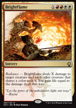 Brightflame - Guilds of Ravnica: Guild Kits (Rare) [GK1-87]