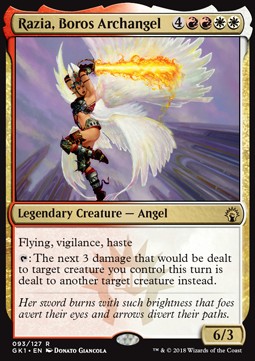Razia, Boros Archangel - Guilds of Ravnica: Guild Kits (Rare) [GK1-93]
